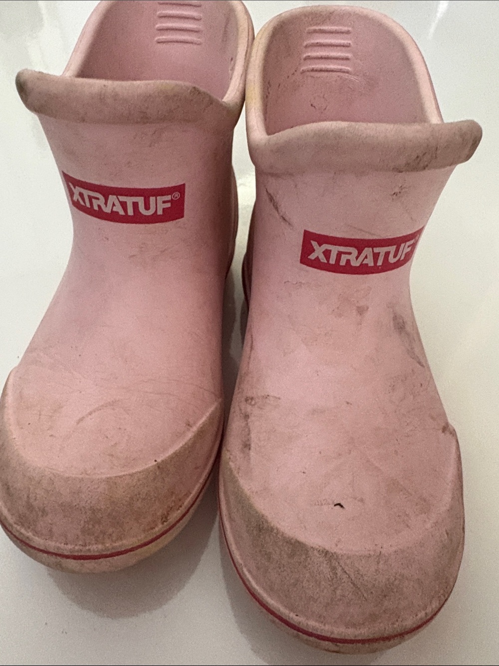 XTRATUF Kids Pink Waterproof Slip-On Rain Boots - Picture 6 of 6